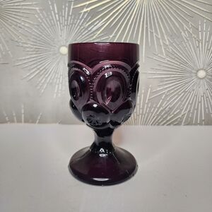 Amethyst Moon and Star Goblet